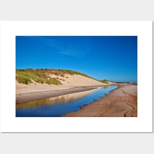 September sunshine on Druridge Bay Posters and Art